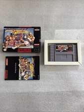Street Fighter II Turbo SNES Super Nintendo CIB Box Manual 1993 Capcom