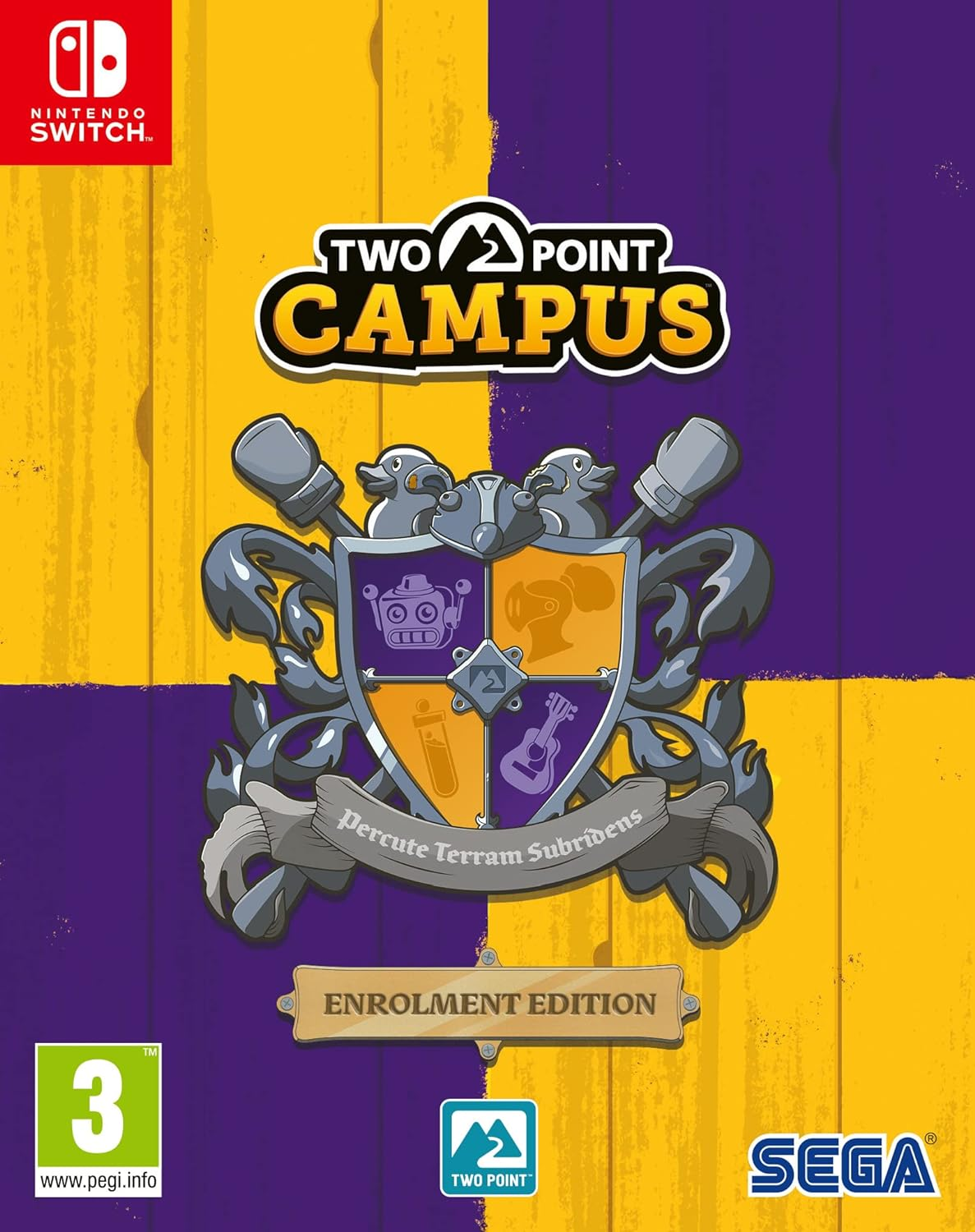 Two Point Campus - Enrolment Edition (English/French Box) (Nintendo Switch)