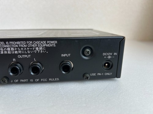 YAMAHA R100 Reverb Processor Vintage Tested Working Confirmed Used Made in Japan - Picture 9 of 14
