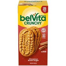 belVita Cinnamon Brown Sugar Breakfast Biscuits 25pk 4/Pack Fresh