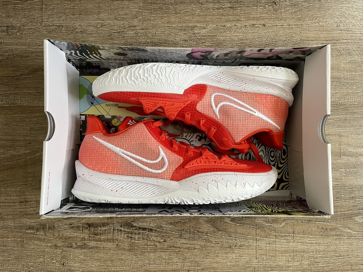 Nike Kyrie Low 4 TB Promo Basketball Shoes Team Orange Men’s Sz 14 DM5041-802 Nike Kyrie Low 4 TB Basketball Shoes Team Orange/White  main image 3