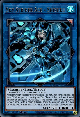 Himmelsstürmer-Ass - Shizuku - Ultra Rare 1. Auflage MAMA-DE006 - NM - YuGiOh