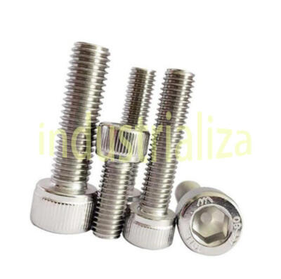 10Pcs/50pcs Hex Socket Head Screw Bolt Nut Metric Thread M3 304 Stainless Steel