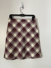 NWT Gymboree Family Portrait Womens Plaid Skirt 4