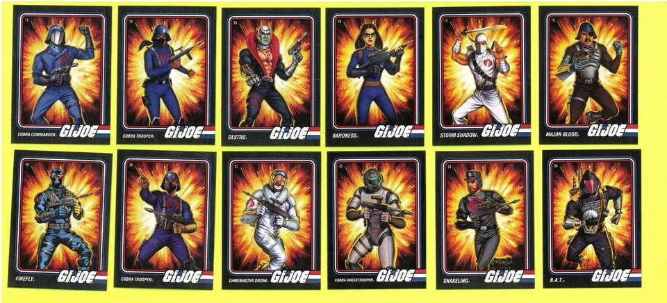 2023 SDCC 孩之宝 GI Joe Super 7 (24) 集换卡全套基础套装 G.I. — 第 2/3 张图片