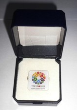 2020 Olympic Games Tokyo Applicant City CANDIDATE CITY PIN BADGE BUTTON 3 & Case