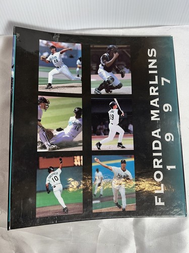Florida Marlins “1997” Three Ring Binder - First Championship - Very Rare - New - Picture 2 of 14