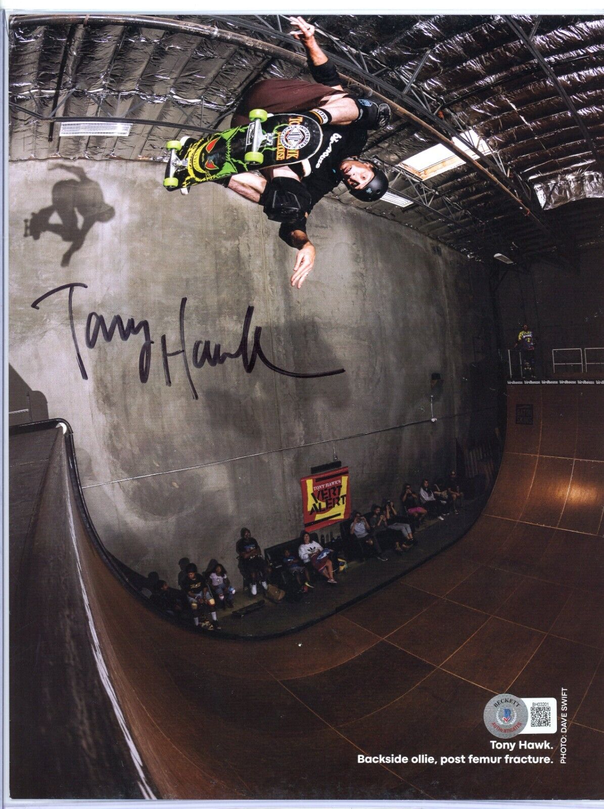 Limited Edition 8.5” x 11” Autographed Photo of Tony Hawk and Christian  Hosoi - Tony Hawk Inc