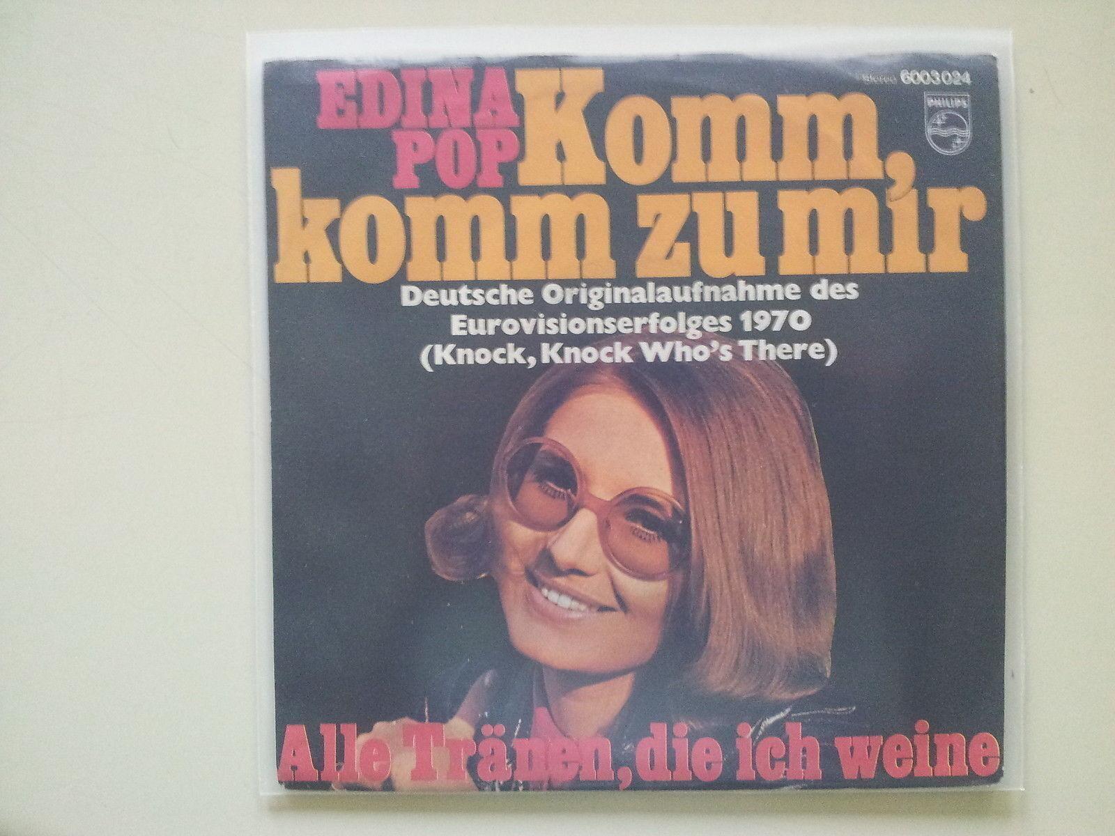 7"" Single Vinyl Edina Pop - Komm, komm zu mir (Eurovision 1970/ Mary Hopkin)