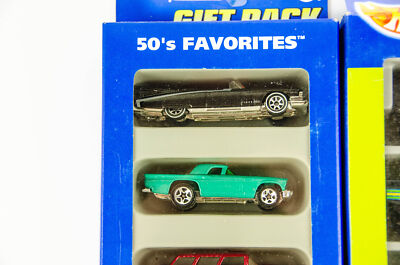 Hot Wheels デザイナーズチャレンジ　セット Vintage 1995 Hot Wheels 5 Car Gift Pack Lot 50's Favorites & Off