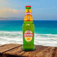 6 x  0,33l Ozujsko Bier aus Kroatien, Originalabfüllung
