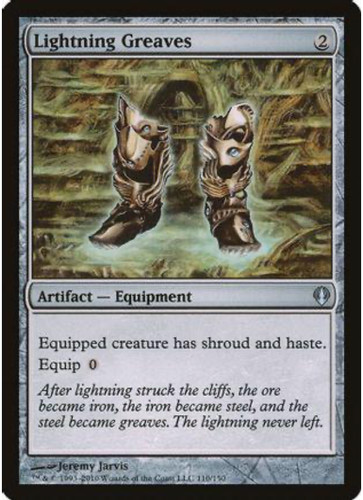 Flesh and Blood Rosetta - Lightning Greaves Legendary Rainbow Foil