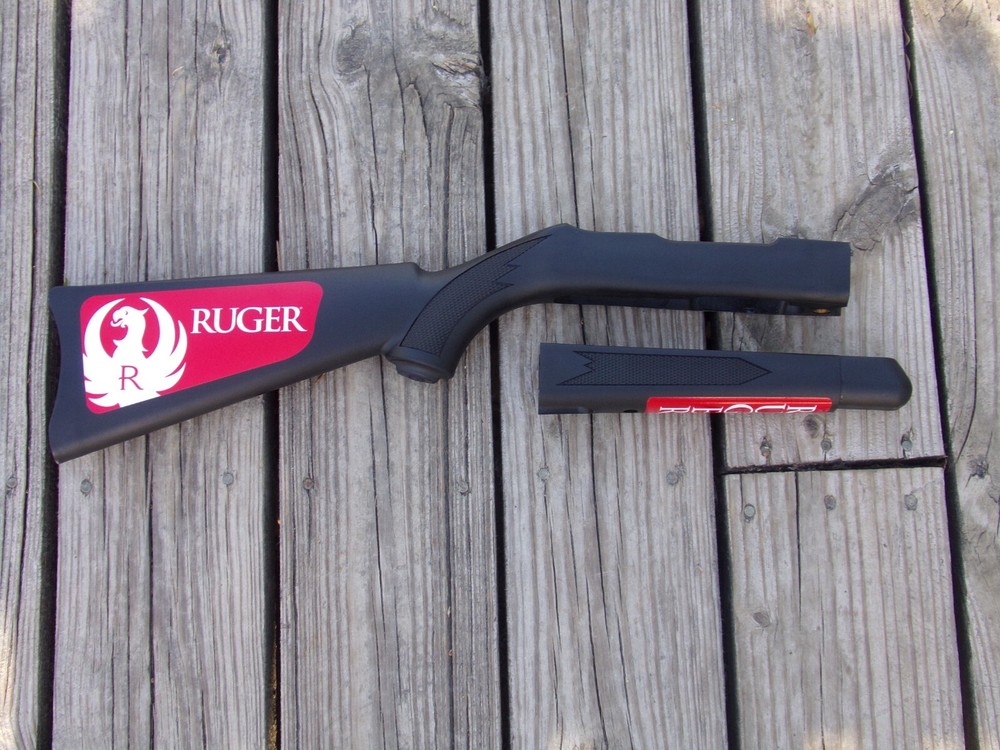 Ruger 10/22 Takedown Black OEM Replacement Stock New