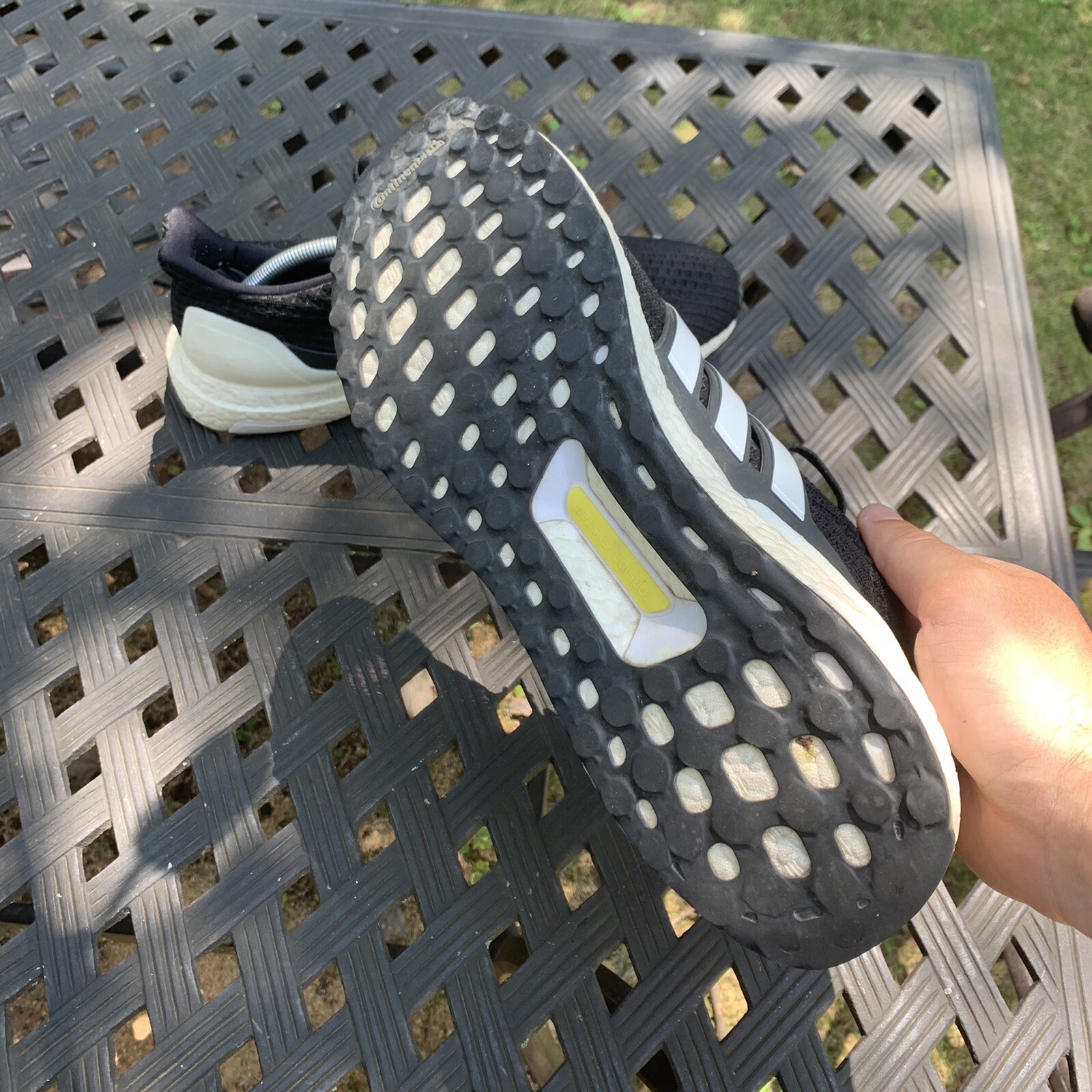 ultra boost show your stripes black