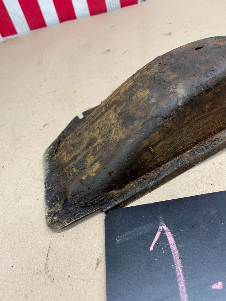 1955 56 57 58 59 BEL AIR 150 210 inspeção de transmissão proteção contra poeira escudo vette - Imagem 2 de 4