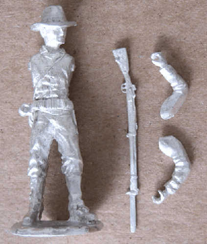 Valiant Miniatures Kit # 9922 - US Marine - 1900 Boxer Rebellion - 54mm - Bild 2 von 2
