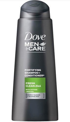 6X Dove Men+Care 2 in 1 Fortifying Shampoo & Conditioner, 6x400ml see descriptio - Picture 2 of 8