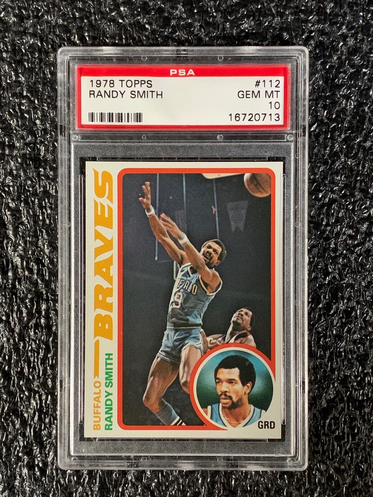 1978 Topps Basketball #112 Randy Smith PSA 10