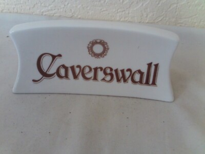 CAVERSWALL CHINA ADVERTISING SHOP DISPLAY POINT OF SALE 5'' ODER 12,5 CM LANG