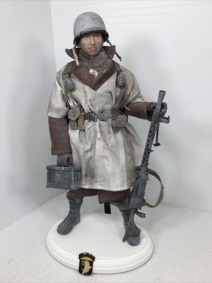 1/6 DRAGON WW2 US 101ST AIRBORNE PARATROOPER .30 CAL MACHINE
