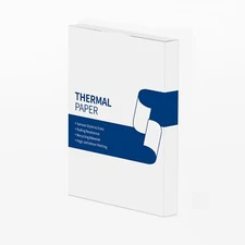 Thermal Paper 8.27x11.69" Compatible with Multiple Printers 200 Sheet