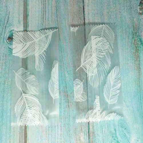 Bolsas de caramelos de panadería con diseño de impresión blanca translúcida 200/1000 - Imagen 3 de 4