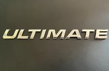 ULTIMATE 3D Emblem Badge Letter Number alphapet logo car truck