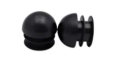 1.25" / 1 1/4" Outside Diameter- Feet Cap Glide For Chairs- Qty 16   Black #619B