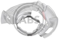 A.B.S. 11238 Spritzblech, Bremsscheibe Vorne Rechts FüR BMW