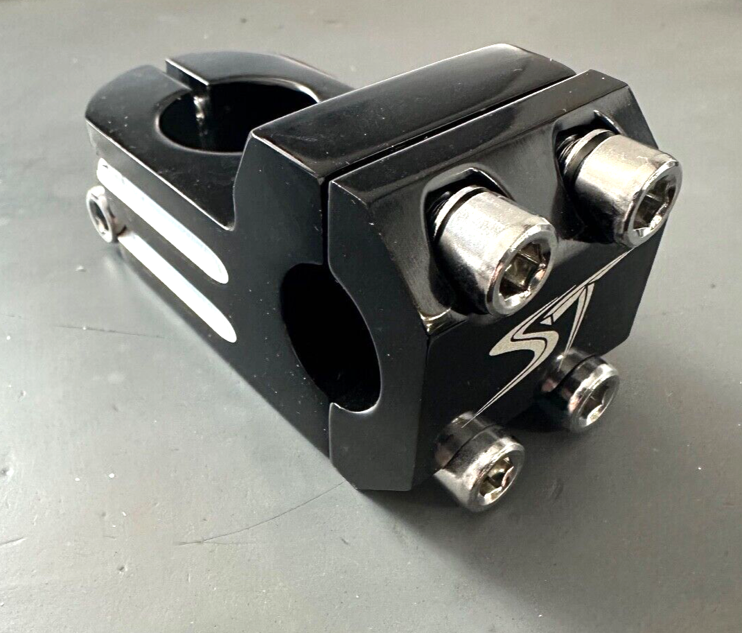 ST (shock therapy) BMX Stem - 60mm, Top Load, Black | eBay