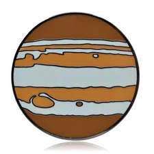 Planet Jupiter Enamel Pin
