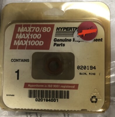 Hypertherm Max70/80 Max100 Max100D Swirl Ring 020194