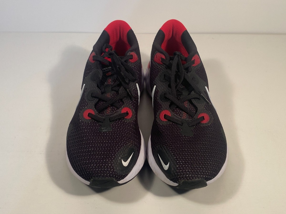 Nike Renew Run Shoes Black/White/ Red CK6357-005 MENS Size 7 bred Nike Renew Run Black White Red (CK6357-005) Sneakers Men  main image 4