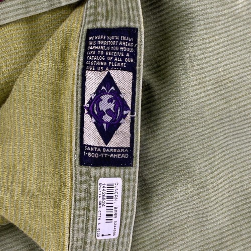 Vtg Territory Ahead Mens Short Sleeve Button Up Shirt Extra Large 49W x 33L Silk - Picture 3 of 11