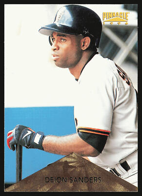 1996 Pinnacle #25 Deion Sanders