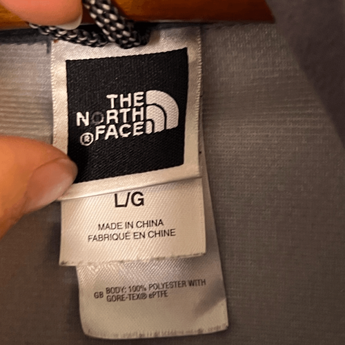 The North Face Light Blue Windbreaker ~ Fight Series Windstopper ~ Women’s LG - Picture 6 of 11