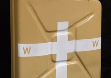 STENCIL schablone 5x W WWII GERMAN 20L WATER WASSER CONTAINER JERRYCAN JERRY CAN