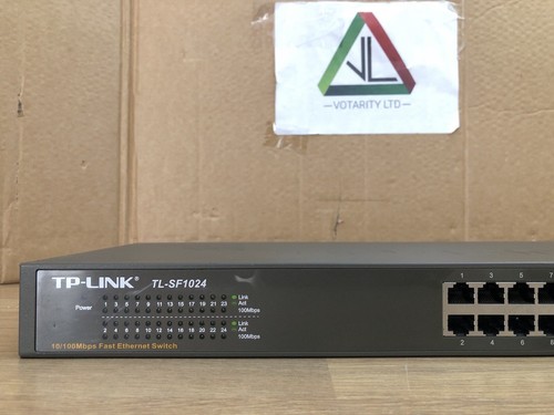 TP-Link TL-SF1024 with No Bracket TP-Link 24-Port 10/100 Ethernet Switch-Inc VAT - Picture 4 of 7