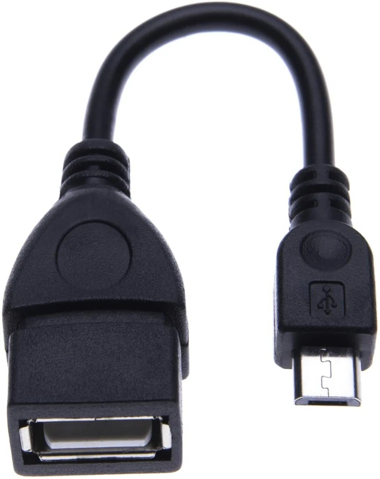 Cable USB OTG Adaptador para Nokia 5 (2017) / 5.1 / 6 / 600 / 603 / 700 / 701 Foto 2 de 4