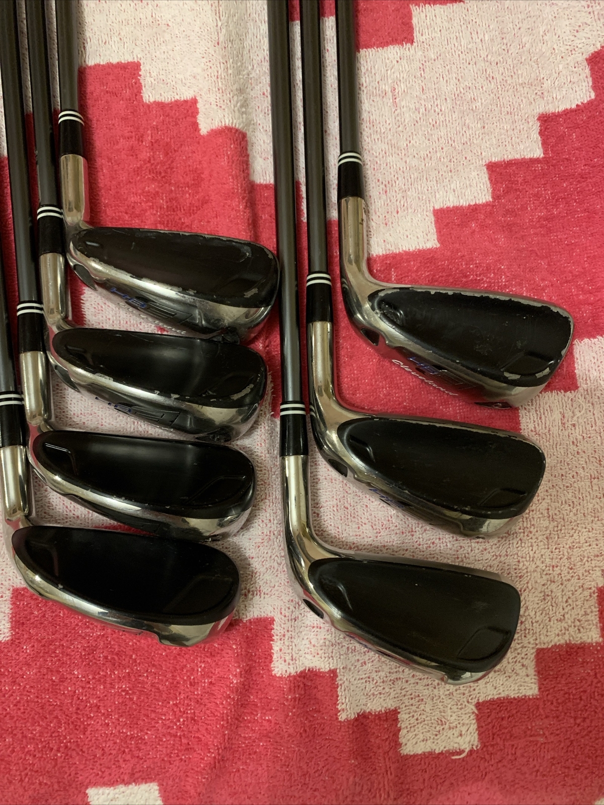 Cleveland HB3 Hybrid Iron Set 4 Pw With 62g A Flex Senior Graphite