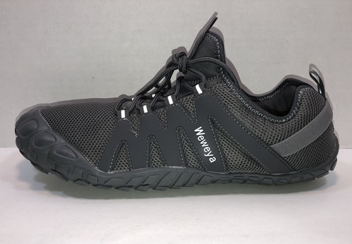 Weweya Barefoot Minimalist Grey Running Shoes Men's EURO Size 45 - Picture 2 of 12