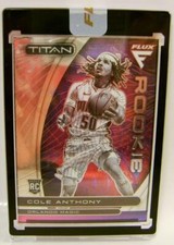 COLE ANTHONY RC ROOKIE CARD ENCASED FLUX PANINI BASKETBALL 2020-21 2020