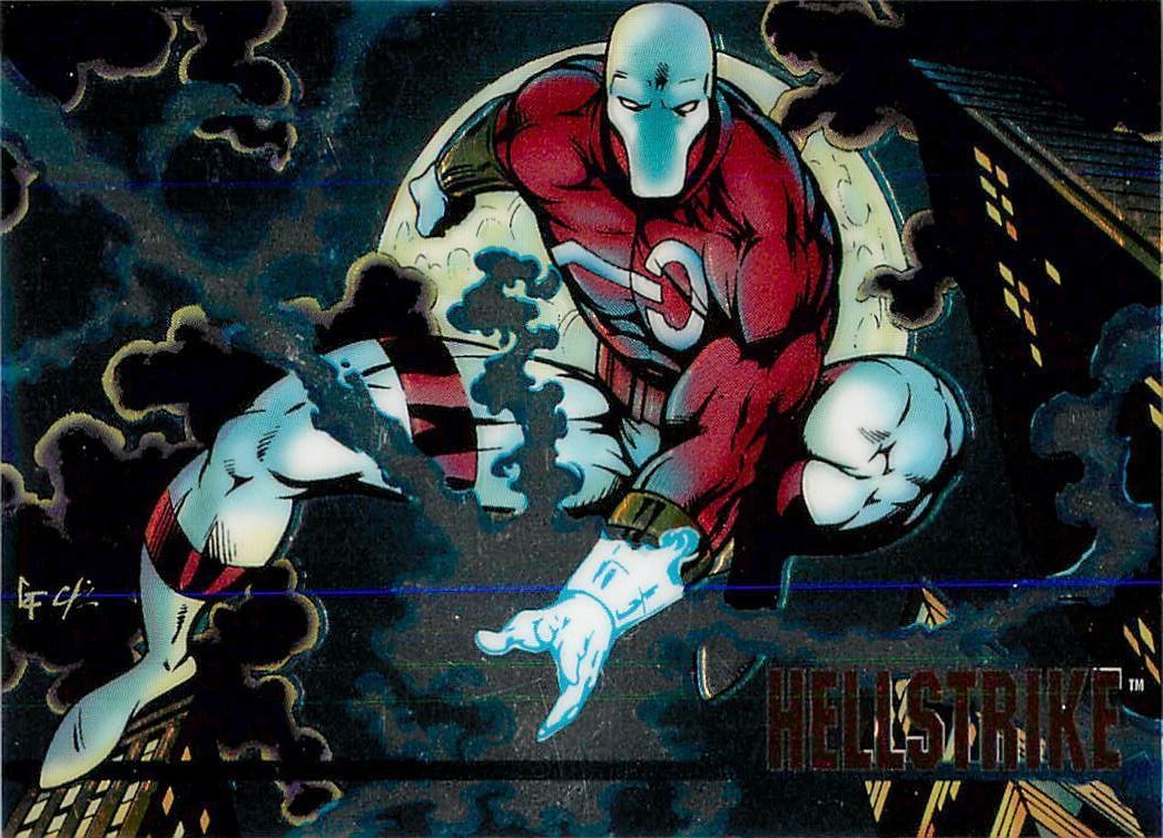 HELLSTRIKE 1994 Wildstorm CHROME Set 1 Trading Card #21