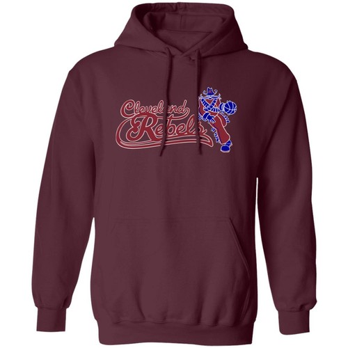 Cleveland Rebels Hoodie Pullover Classic | NBA Basketball Team - Picture 5 of 8