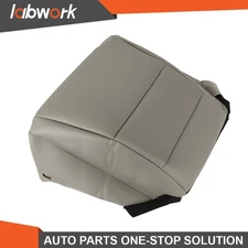 Labwork Driver Side Bottom Seat Cover Perforated Gray For Honda Accord 2013-2017