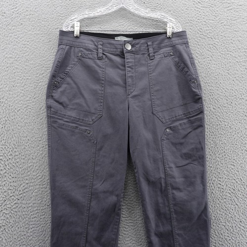 Wit And Wisdom Ankle Hose 16W grau Cargo Stretch Baumwollmischung Damen Utility - Bild 3 von 15