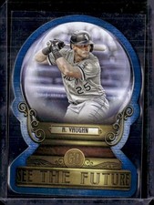2022 Topps Gypsy Queen #CG-10 Andrew Vaughn Crystal Gazing Die Cut Blue #/250