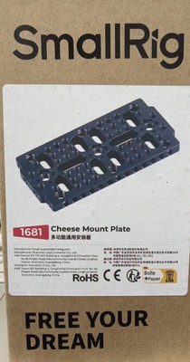SMALLRIG Cheese Plate Universal Multi-Purpose DSLR Mounting Plate