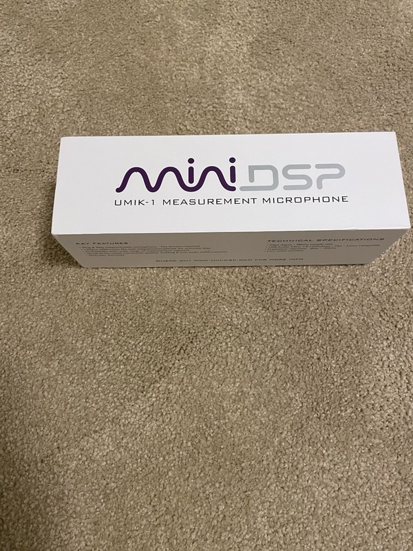 miniDSP UMIK-1 USB Measurement Calibrated Microphone