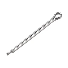 Split Cotter Pin - 3mm x 40mm 304 Stainless Steel 2-Prongs Silver Tone 30Pcs
